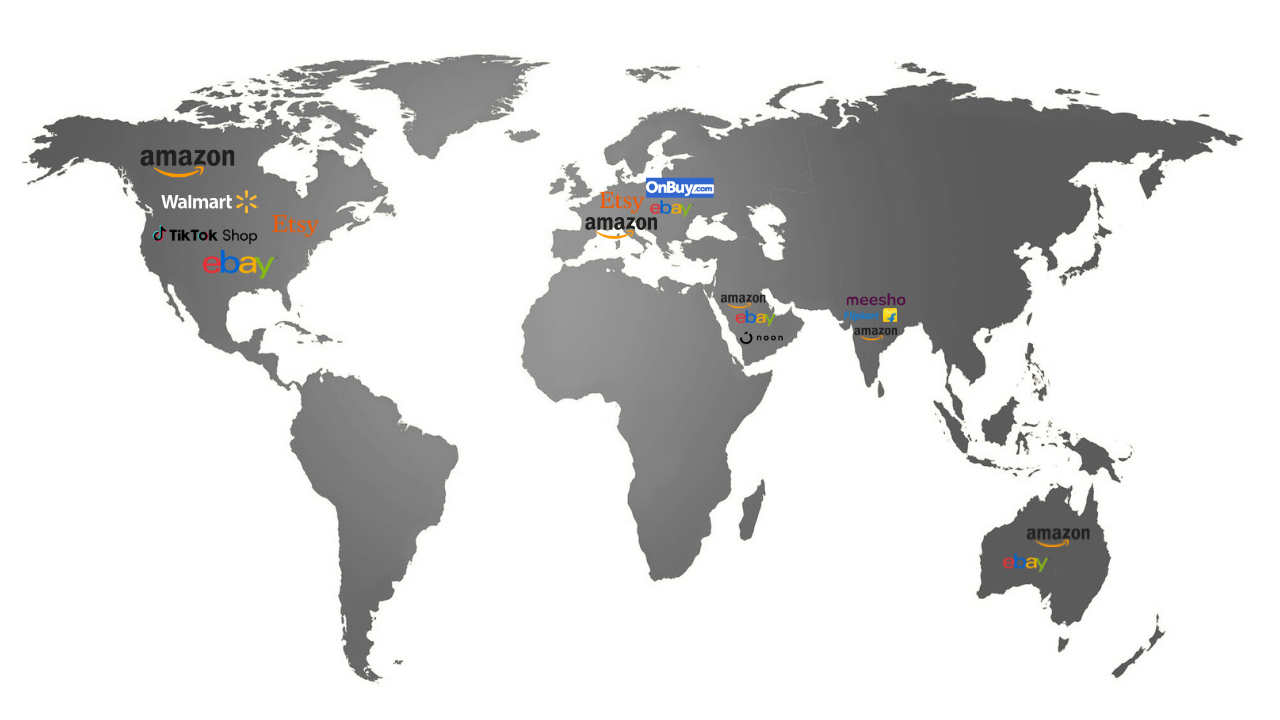 Global Marketplace Map